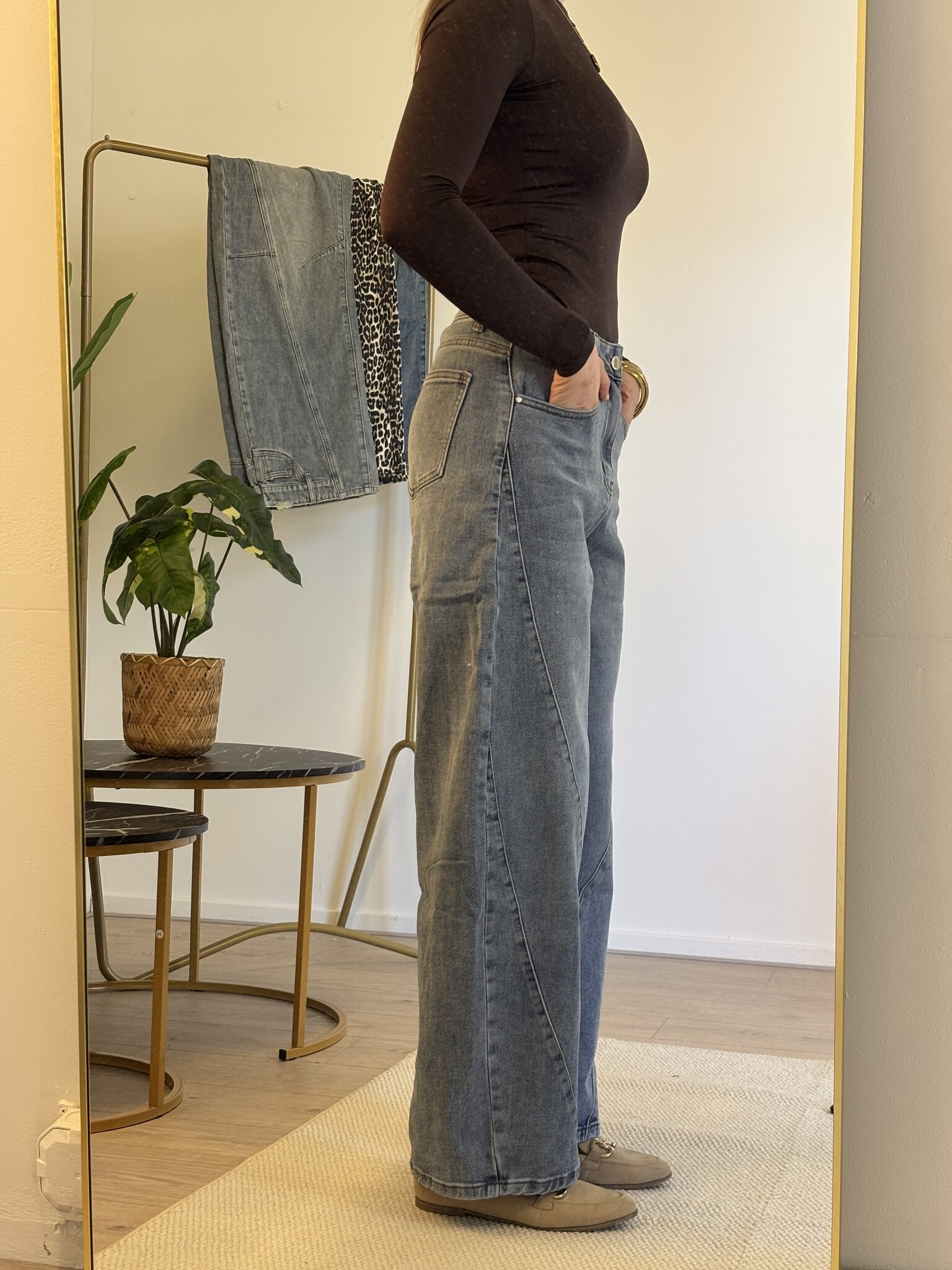 LILI Ballon Fit Jeans (Medium Blue Denim)