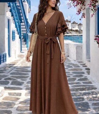 KATERINA Dress (Brown)