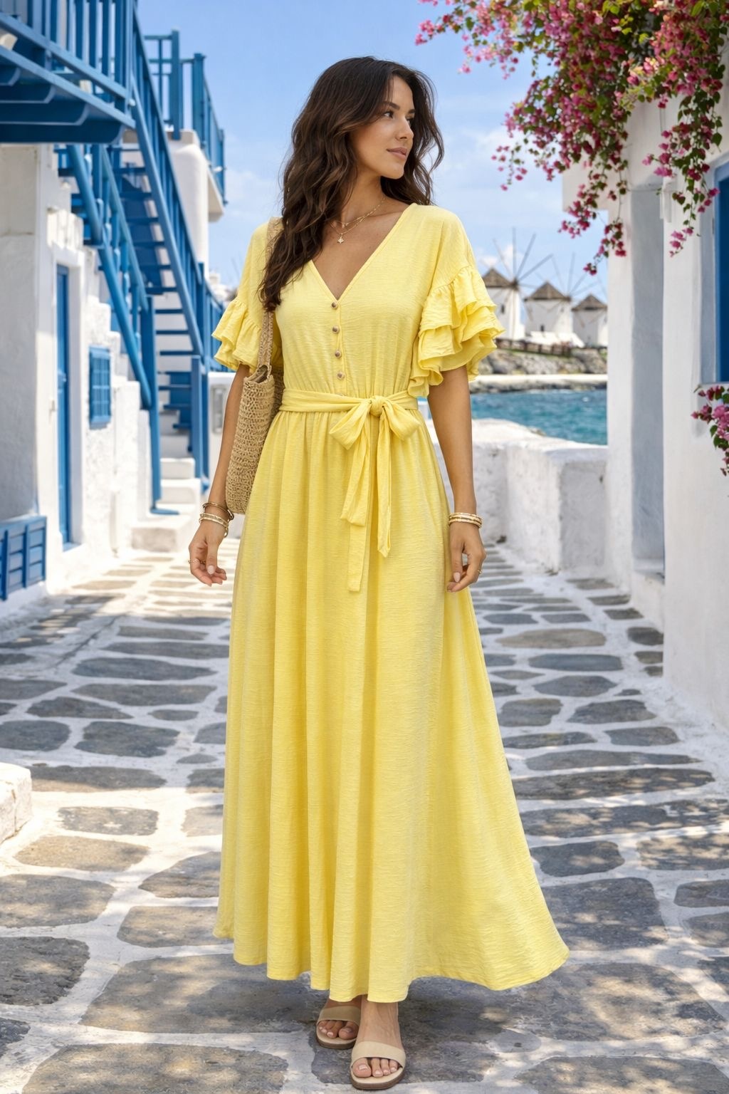 KATERINA Dress (Yellow)