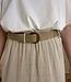 JASMIN 100 % Cotton Long Skirt (Sand)