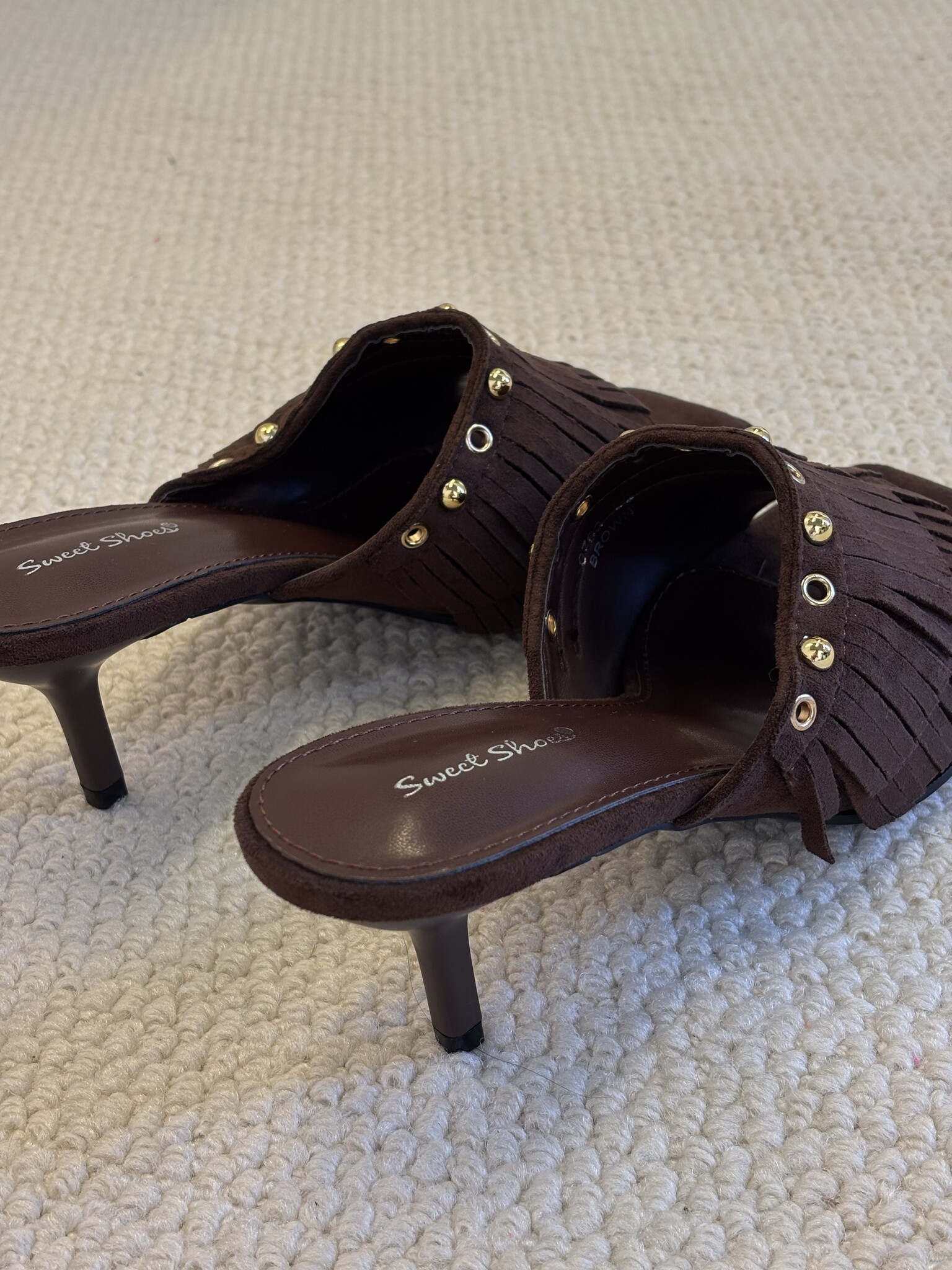JULIA Mini Heels (Brown)