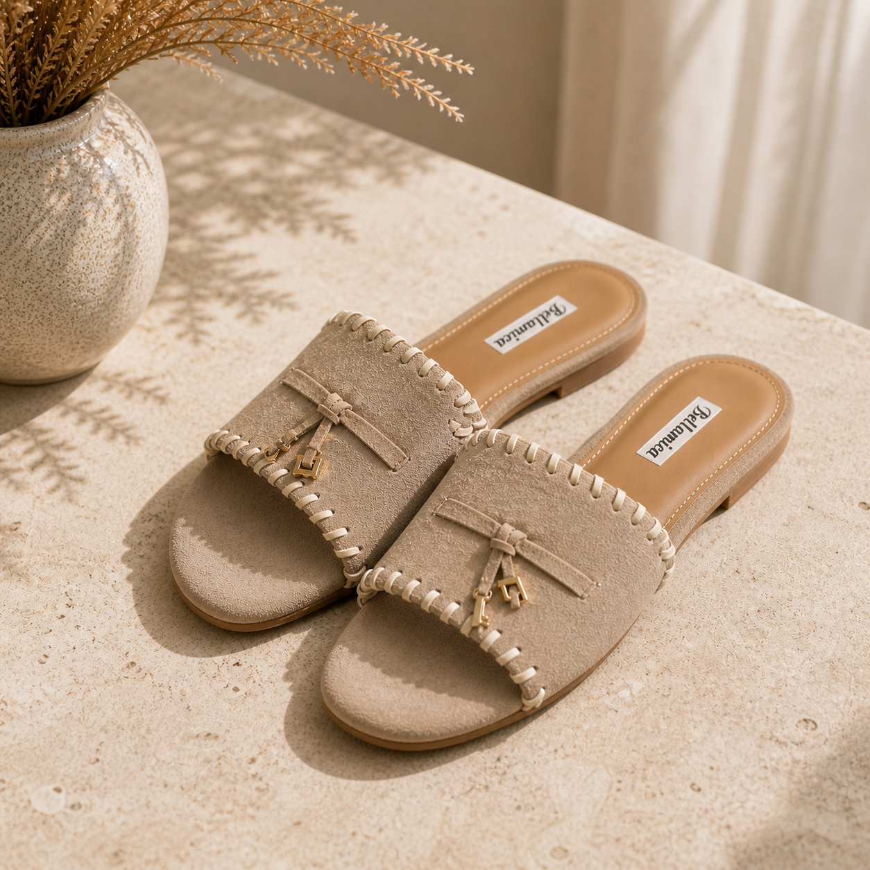 LORA PIANA Sandals (Beige)