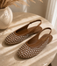 AUSTINA Ballerina (Brown/Creme)