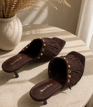 JULIA Mini Heels (Brown)