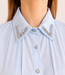 KIKI Strass Shirt (Light Blue)