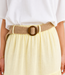 JASMIN 100 % Cotton Long Skirt (Yellow)