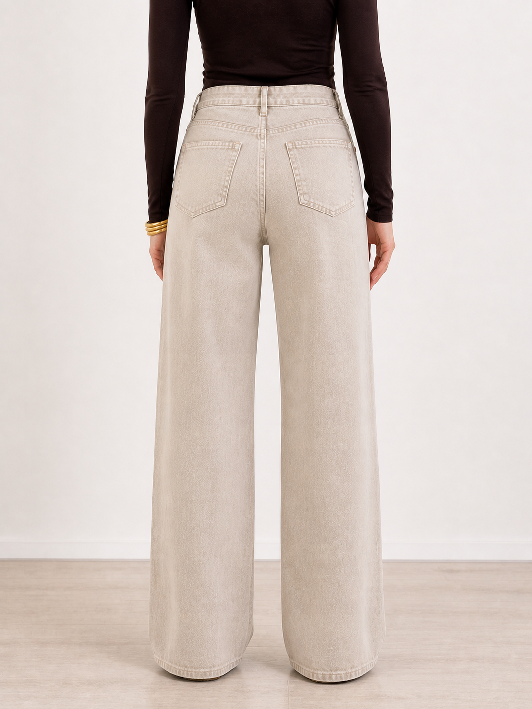 AMELI Straight Fit Jeans (Sand)