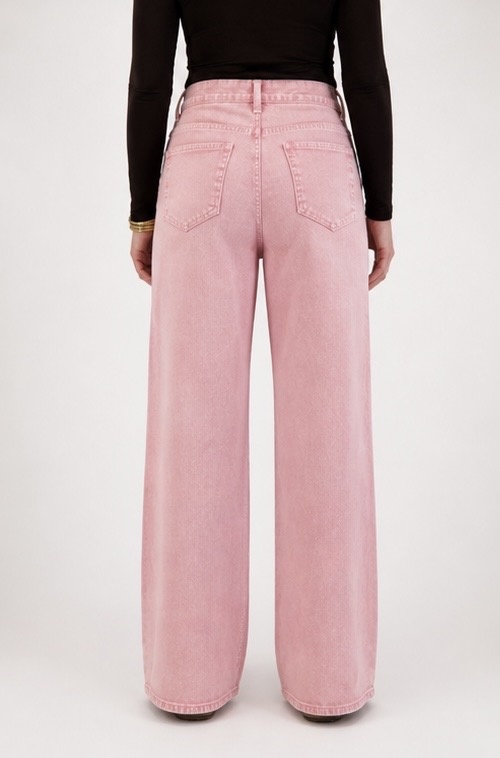 AMELI Straight Fit Jeans (Pink)