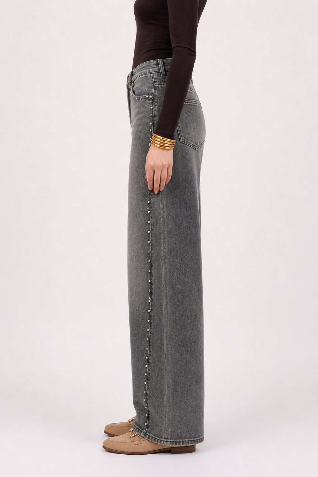AMI STUTS Balloon Fit Jeans (Grey Used)