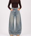 LEILA Ballon Fit Jeans (Light Blue Washed)