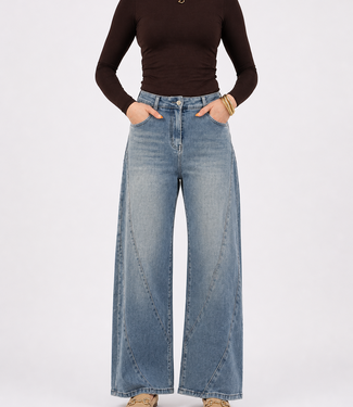 LILI Ballon Fit Jeans (Medium Blue Denim)