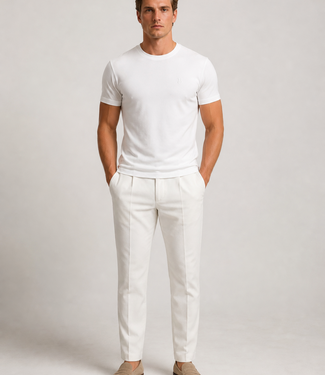 Boogaerts PRINCE PREMIUM T-SHIRT (WHITE)
