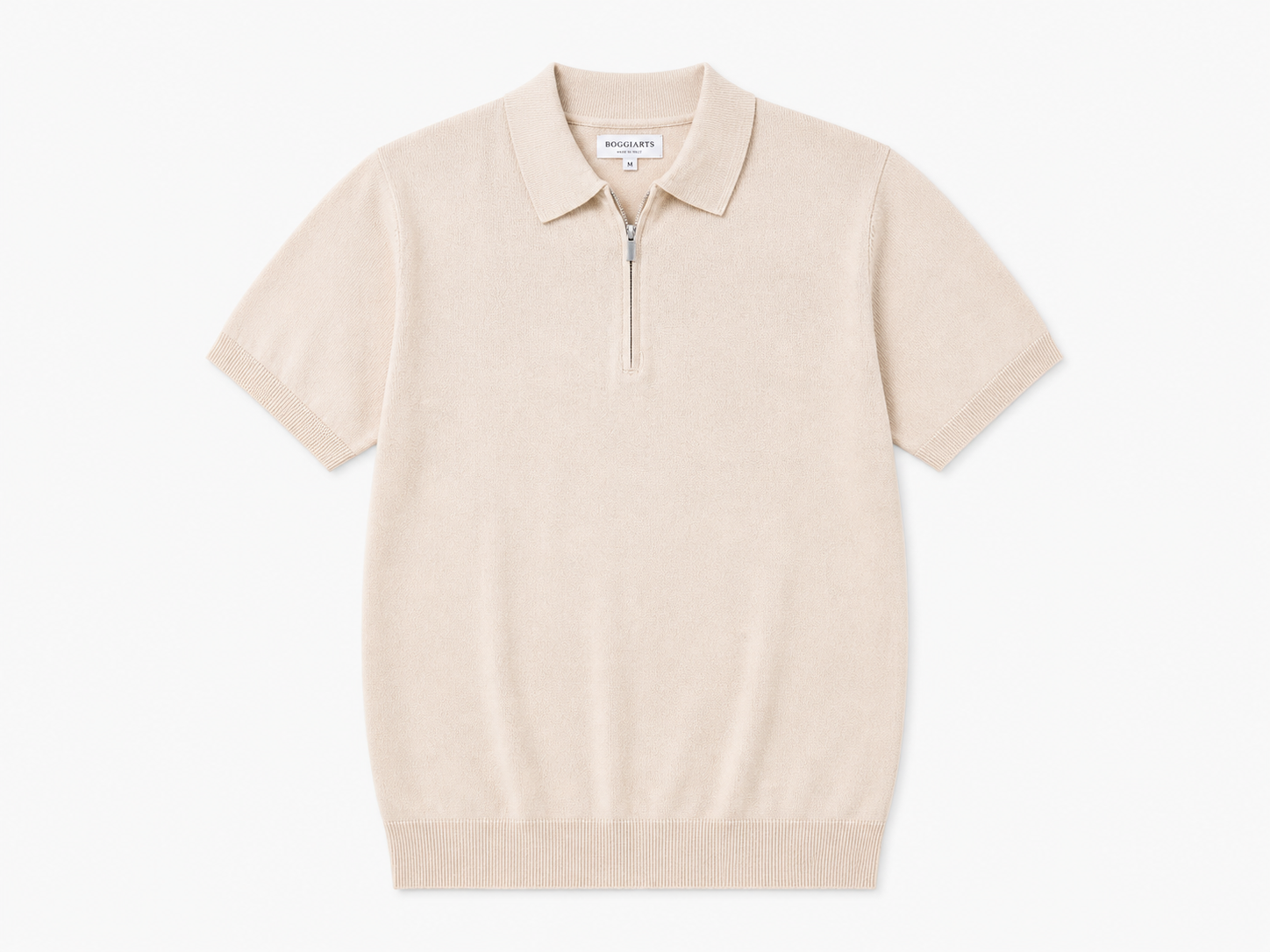 LEONARDO ZIP POLO (BEIGE)