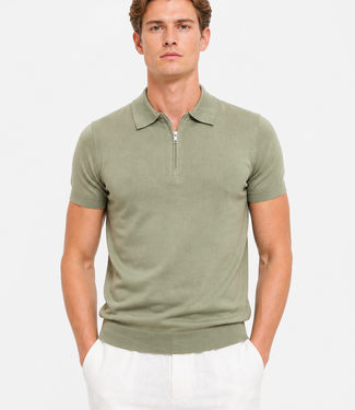 Boogaerts LEONARDO ZIP POLO (LIGHT GREEN)
