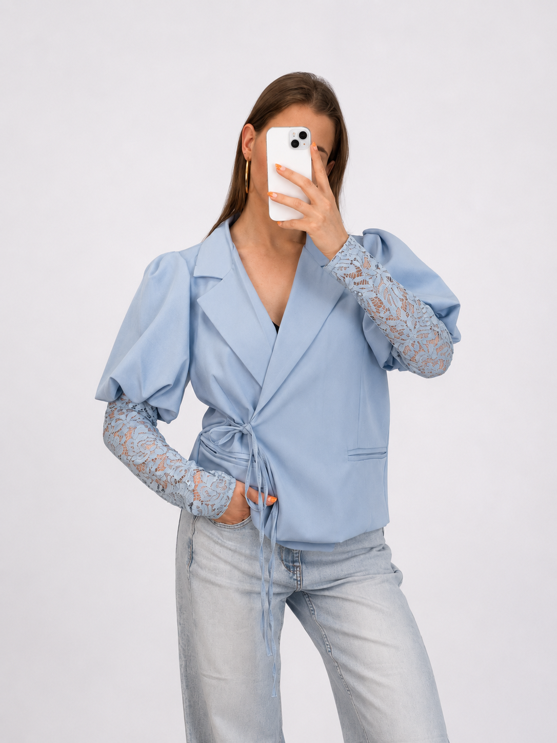 VIVI Kant Blazer (Sky Blue)