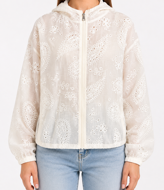 ANA Boho Chic Vest (White)