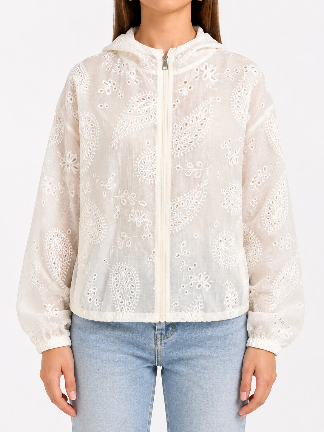 ANA Boho Chic Vest (White)