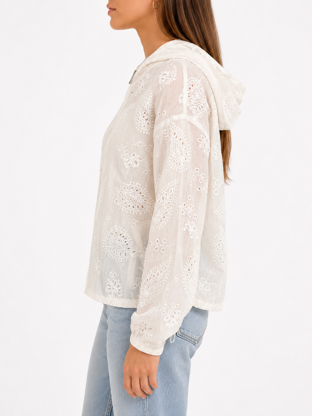 ANA Boho Chic Vest (White)