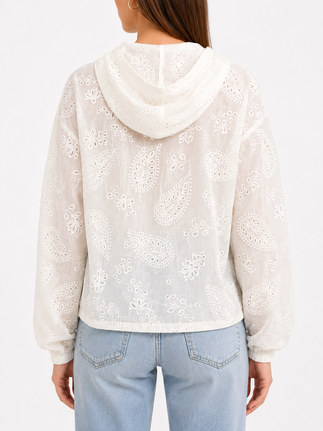 ANA Boho Chic Vest (White)