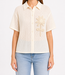 ISA Palm Boho Shirt (Cream)