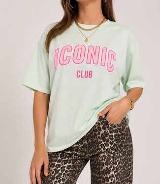 ICONIC T-Shirt (Sky Blue/Pink)