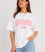 ICONIC T-Shirt (White/Pink)