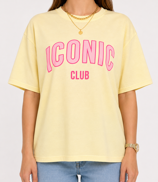 ICONIC T-Shirt (Yellow/Pink)