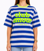 CLUB AMOUR  Stripes (Neon Green/Blue)