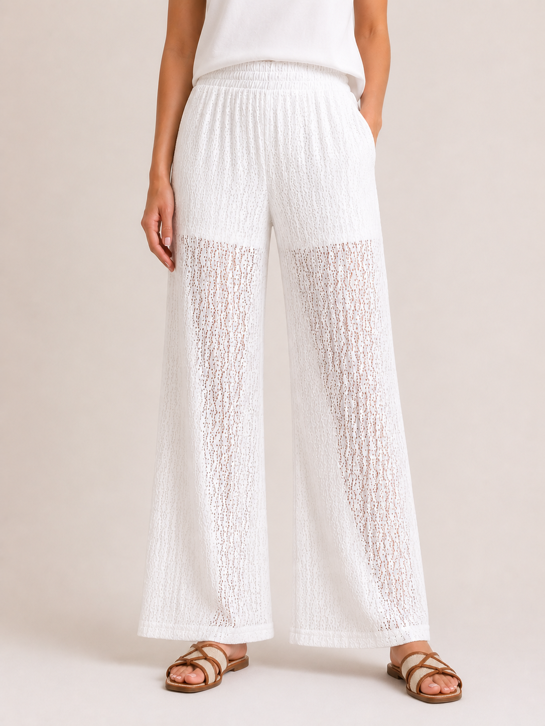 QUINTY Pants (White)
