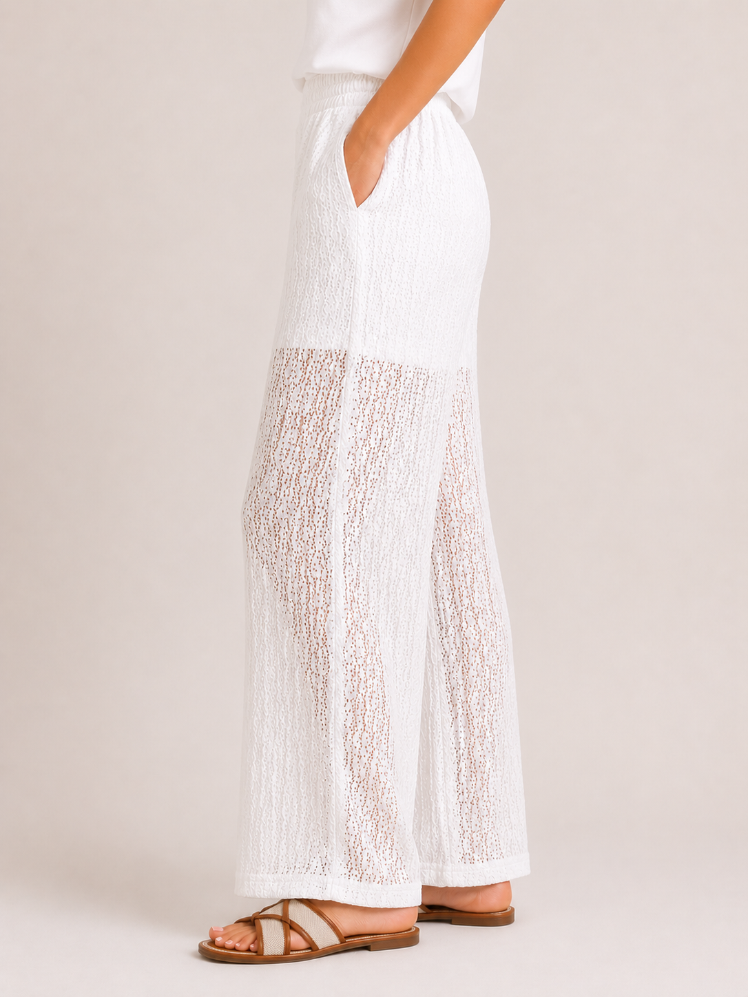 QUINTY Pants (White)