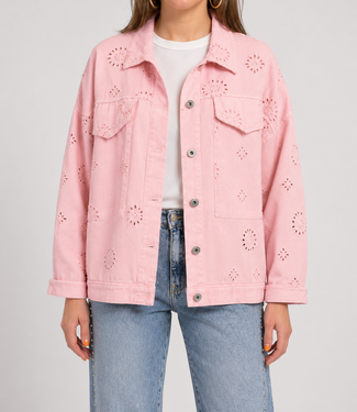 ARI Boho Spijkerjas  (Pink)