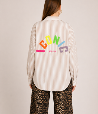 ICONIC Multicolor Stripes Shirt (Beige)