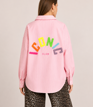 ICONIC Multicolor Stripes Shirt (Pink)