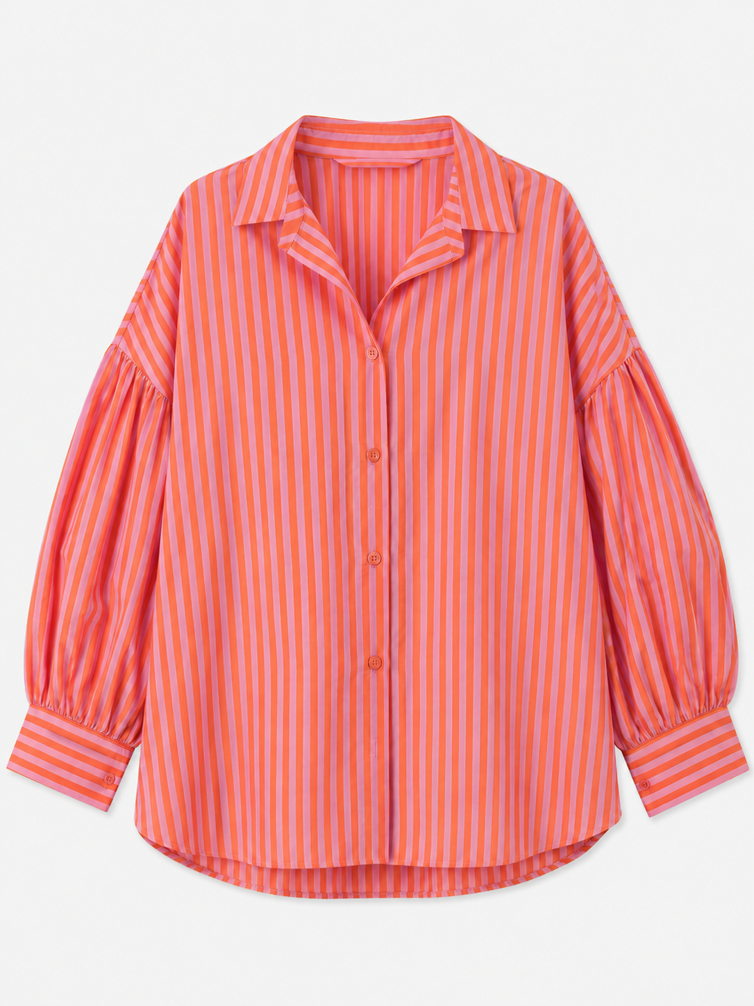 MOMMY Stripes Shirt (Neon Orange/Purple)