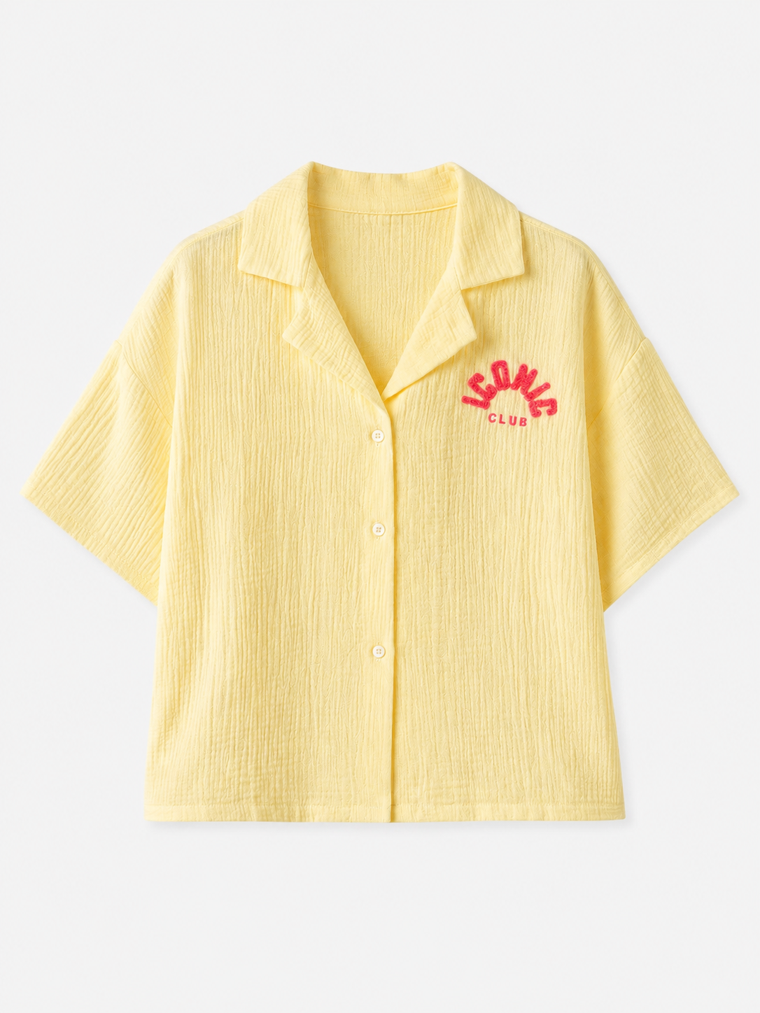ICONIC Cotton Shirt (Yellow)