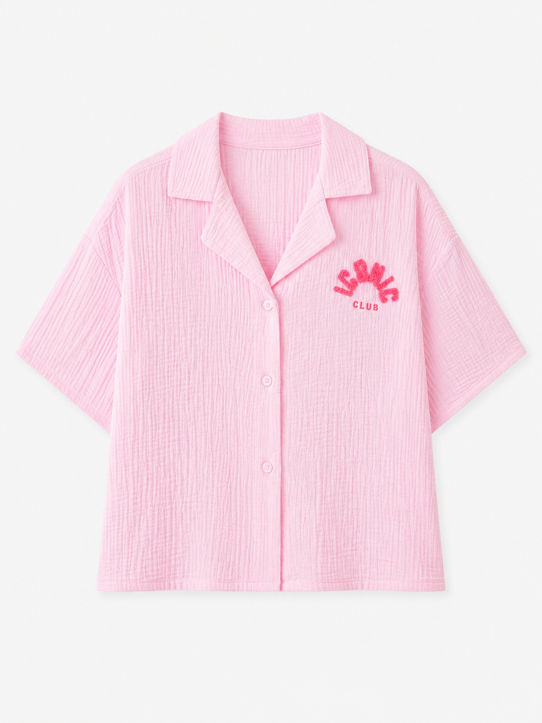 ICONIC Cotton Shirt (Pink)
