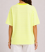 AMOUR LEO Stripes T-shirt (Neon Yellow/White)