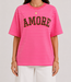 AMOUR LEO Stripes T-shirt (Neon Pink/Pink)