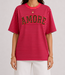 AMOUR LEO Stripes T-shirt (Red/Pink)