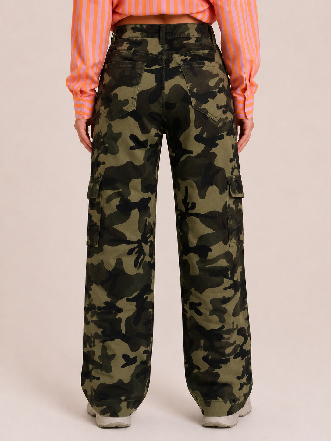 LAJOLY CARGO PANTS  ARMY