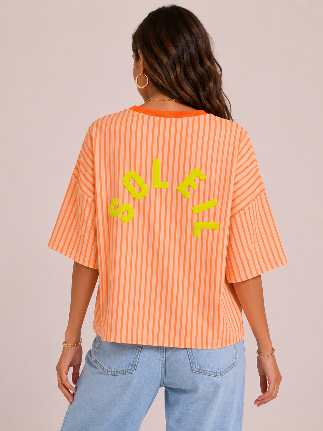SOLEIL 3D Stripes (Orange/Neon Orange)