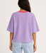 MALIBU 3D Stripes T-Shirt (Blue/Neon Pink)