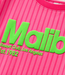 MALIBU 3D Stripes T-Shirt (Hot Pink /Neon Pink)