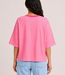 MALIBU 3D Stripes T-Shirt (Light Pink /Neon Pink)