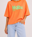 MALIBU 3D Stripes T-Shirt (Orange/Neon Orange)