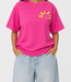 SOLEIL Stripes T-Shirt (Hot Pink/Pink)