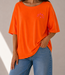 ICONIC SS Shirt (Neon Orange)