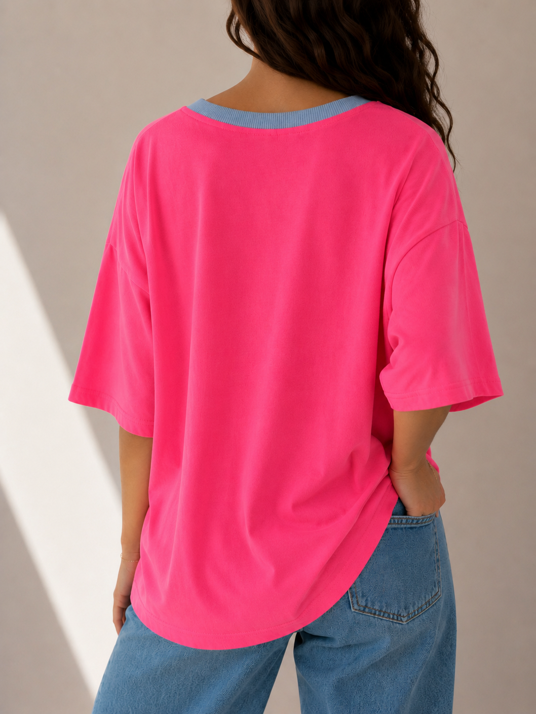 CLUB AMOUR  SS Shirt (Neon Pink)
