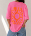 IBIZA SOLEIL T-Shirt (Hot Pink)