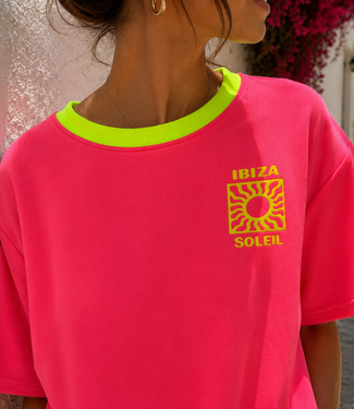 IBIZA SOLEIL Sweater (Neon Pink)